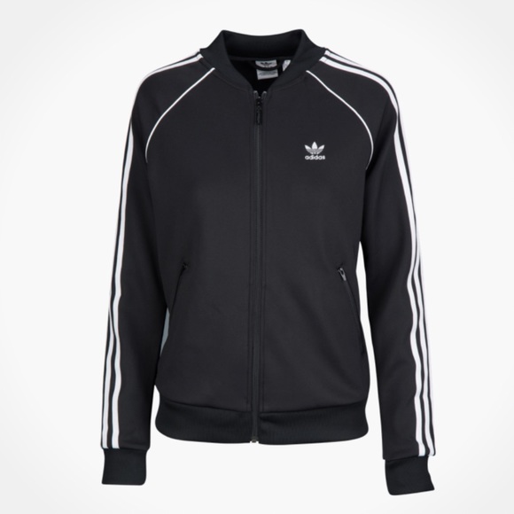adidas originals three stripe track jacket